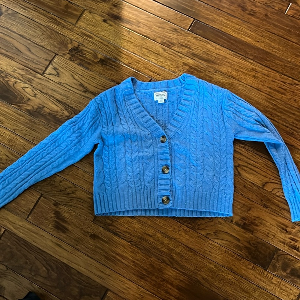 American Eagle sweater, size small, light blue